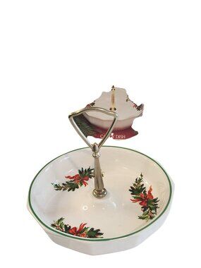 Pfaltzgraff Christmas Heritage candy dish
